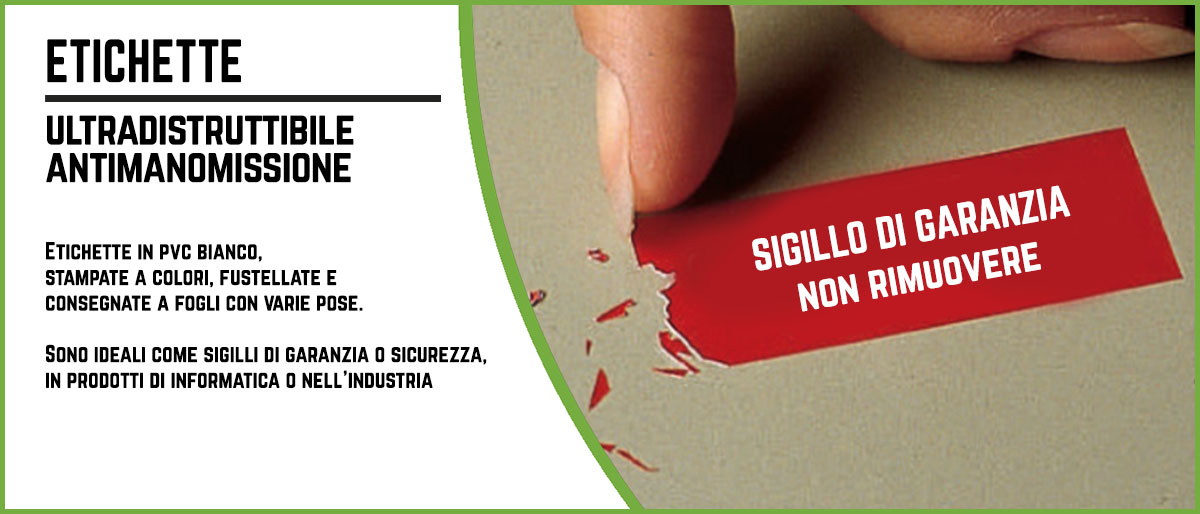 Etichette adesive Etichette adesive per etichette anti-manomissione Etichette adesive per etichette anti-manomissione Etichette adesive Etichette adesive per etichette anti-manomissione Etichette adesive per etichette anti-manomissione