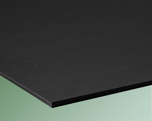 Pannello Forex spessore 10 mm (1cm) pvc nero lastra forex nero